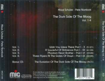 5CD/Set di cofanetti Klaus Schulze: The Dark Side Of The Moog Vol. 1-4 LTD