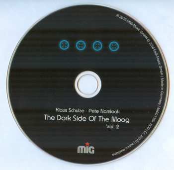 5CD/Set di cofanetti Klaus Schulze: The Dark Side Of The Moog Vol. 1-4 LTD