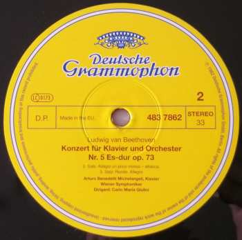 LP Ludwig van Beethoven: Klavierkonzert No. 5 • "Emperor" Concerto