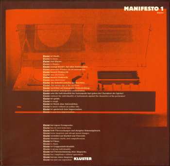 8LP/Set di cofanetti Kluster: Klusterstrasse 69-72 LTD | NUM