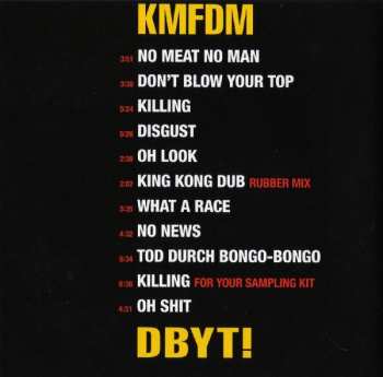 CD KMFDM: Don't Blow Your Top