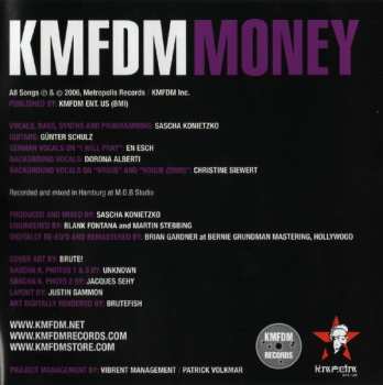 CD KMFDM: Money
