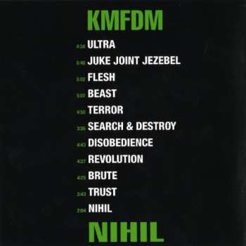 CD KMFDM: Nihil