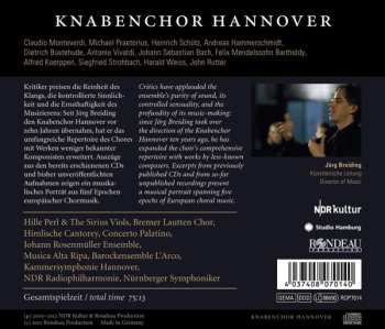 CD Johann Sebastian Bach: Knabenchor Hannover
