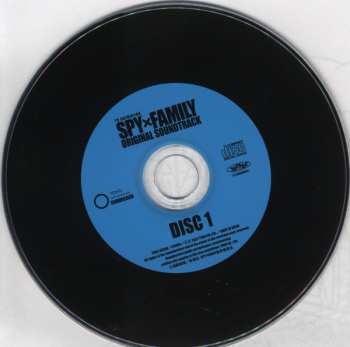 2CD (K)NoW_NAME: TV Animation Spy X Family Original Soundtrack = Spy X Family オリジナル・サウンドトラック