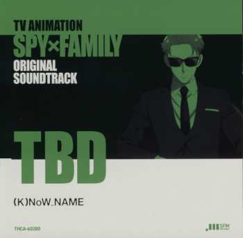2CD (K)NoW_NAME: TV Animation Spy X Family Original Soundtrack = Spy X Family オリジナル・サウンドトラック