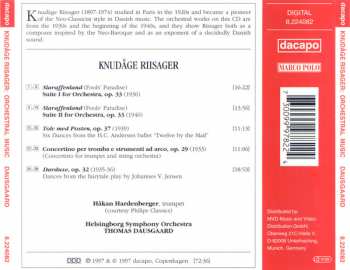 CD Knudåge Riisager: Slaraffenland Suites I & II / Tolv Med Posten / Concertino Per Tromba / Darduse