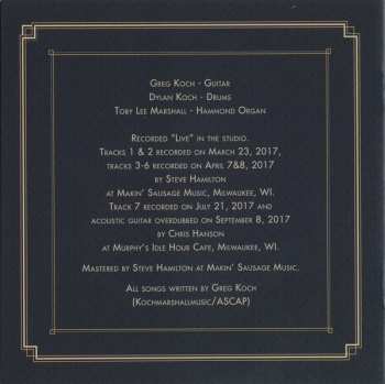 CD Koch Marshall Trio: Toby Arrives