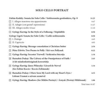 CD György Ligeti: Solo Cello Portrait