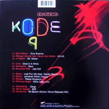2LP Kode9: DJ-Kicks