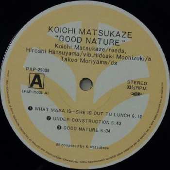 CD Koichi Matsukaze: Good Nature