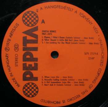 LP Zsuzsa Koncz: Aranyalbum (1967–1973)