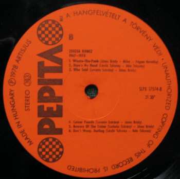 LP Zsuzsa Koncz: Aranyalbum (1967–1973)