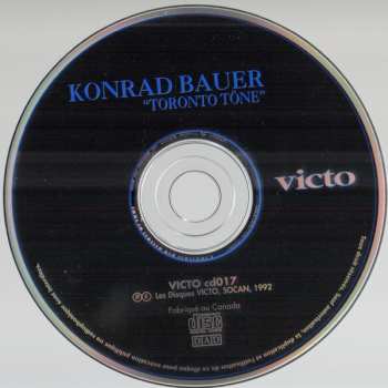 CD Conrad Bauer: Toronto Töne