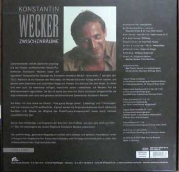 7CD/DVD/Set di cofanetti Konstantin Wecker: Zwischenräume – Die Studioaufnahmen 1973–1987