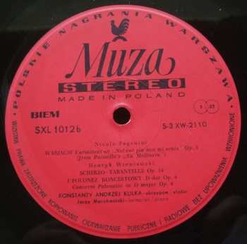 LP Henryk Wieniawski: Violin Recital