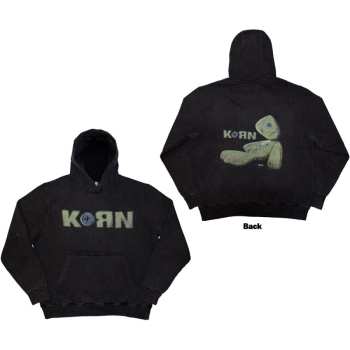 Merce Korn: Korn Unisex Pullover Hoodie: Doll Issues (back Print & Wash Collection) (small) S