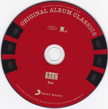5CD/Set di cofanetti Korn: Original Album Classics
