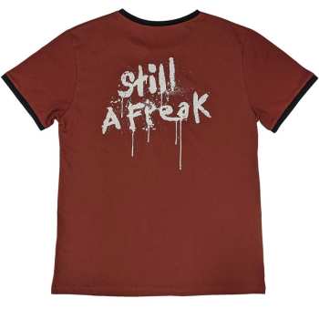 Merce Korn: Korn Unisex Ringer T-shirt: Logo (back Print) (x-large) XL