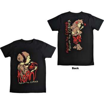 Merce Korn: Korn Unisex T-shirt: Follow The Leader (back Print) (small) S