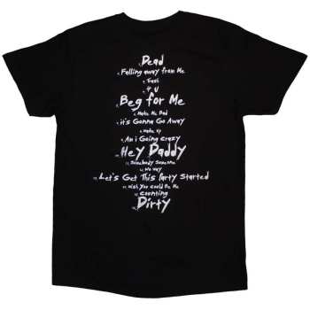 Merce Korn: Korn Unisex T-shirt: Issues Tracklist (back Print) (small) S