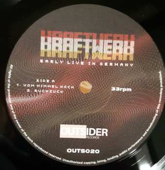 LP Kraftwerk: Early Live In Germany