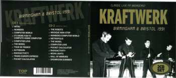 2CD Kraftwerk: Birmingham & Bristol 1991 - Classic Live FM Broadcast DIGI