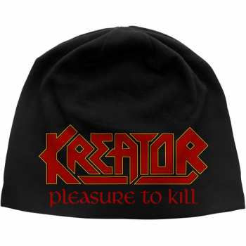 Merch Kreator: Berretto Pleasure To Kill
