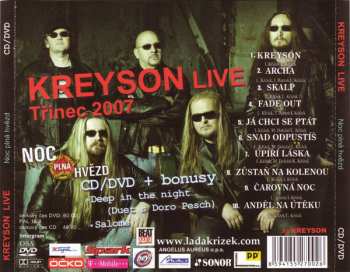 CD/DVD Kreyson: Live Noc Plná Hvězd Třinec 2007 