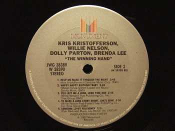 2LP Willie Nelson: The Winning Hand