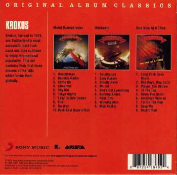 3CD/Set di cofanetti Krokus: Original Album Classics