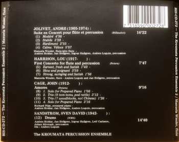 CD Lou Harrison: The Kroumata Percussion Ensemble 2 / Manuela Wiesler, Flute