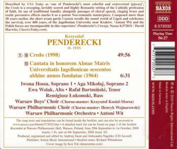 CD The National Warsaw Philharmonic Orchestra: Credo