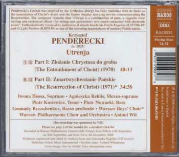 5CD/Set di cofanetti Krzysztof Penderecki: The Choral Works Of Krzysztof Penderecki
