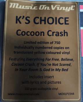 LP K's Choice: Cocoon Crash CLR | LTD | NUM