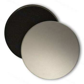 Audiotechnika Custodia tonda in metallo per CD