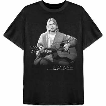 Merch Kurt Cobain: Maglietta Guitar Live Photo 