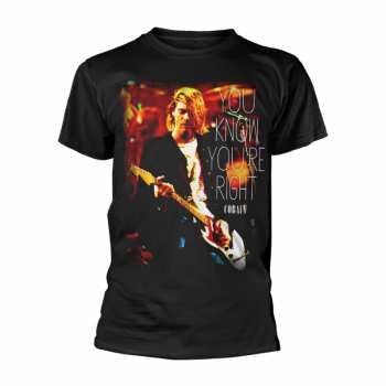 Merch Kurt Cobain: Maglietta You Know You're Right