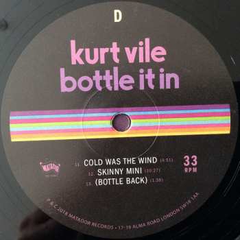 2LP Kurt Vile: Bottle It In