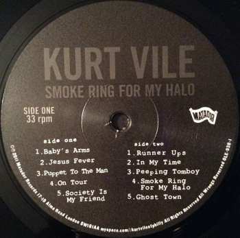 LP Kurt Vile: Smoke Ring For My Halo