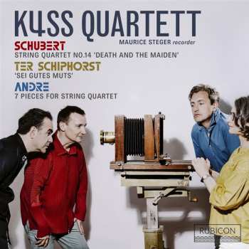 CD Kuss Quartett & Mauric...: Schubert: String Quartet No.14 'death & The Maiden'