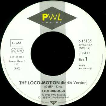 SP Kylie Minogue: The Loco-Motion