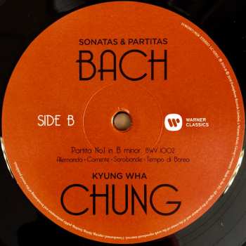 3LP Johann Sebastian Bach: Sonatas & Partitas