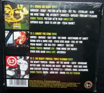 3CD/Set di cofanetti L7: Wargasm – The Slash Years – 1992 - 1997