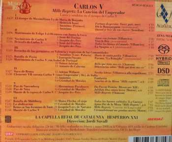 SACD Jordi Savall: Carlos V. Mille Regretz: La Canción Del Emperador (Luces Y Sombras En El Tiempo De Carlos V)