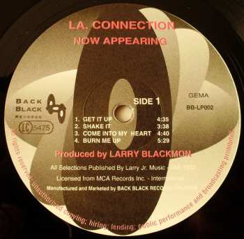 LP LA. Connection: Now Appearing