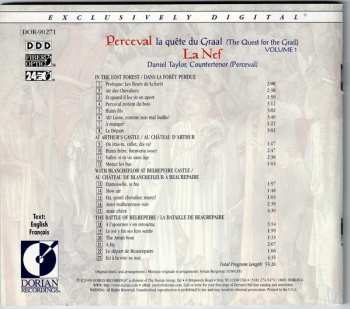 CD La Nef: Perceval (La Quête Du Graal = The Quest For The Grail, Volume 1)