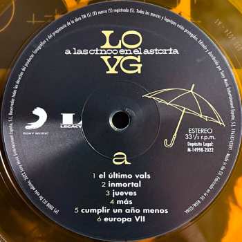 LP La Oreja De Van Gogh: A Las Cinco En El Astoria CLR