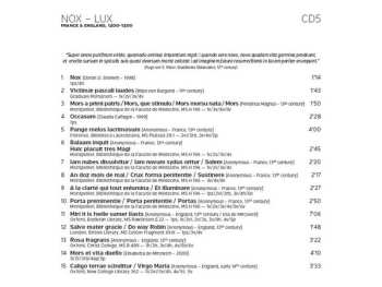 5CD/Set di cofanetti La Reverdie: Knights, Maids And Miracles: The Spring Of Middle Ages