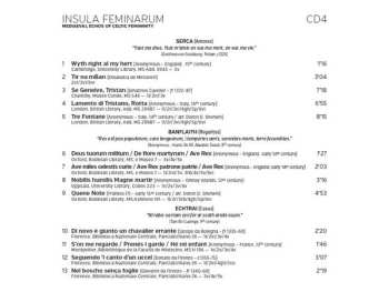 5CD/Set di cofanetti La Reverdie: Knights, Maids And Miracles: The Spring Of Middle Ages